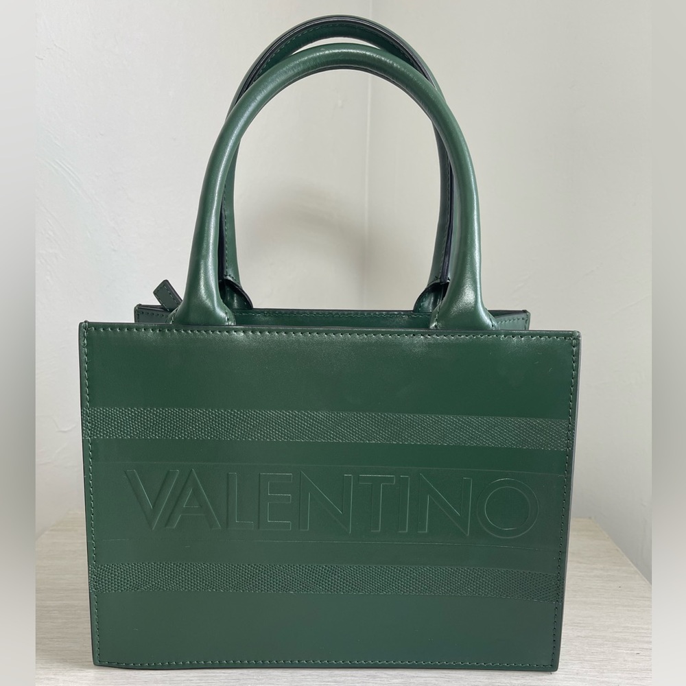Valentino by Mario Valentino Leather Top Handle Bag